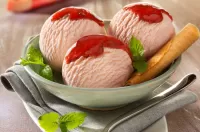 パズル Ice cream with syrup