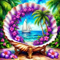 Слагалица Sea shell