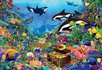 Jigsaw Puzzle Sea treasures