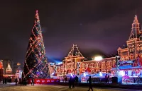 Quebra-cabeça Moscow Christmas