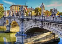 Quebra-cabeça Bridge in Rome