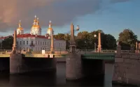 Пазл Мост и церковь
