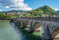 Пазл мост в Боснии
