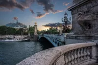 Puzzle Bridge in Paris