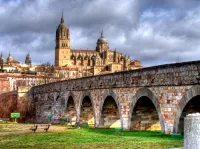 Slagalica Bridge in Salamanca