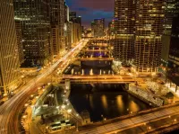 Quebra-cabeça Bridges of Chicago