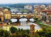 パズル Bridges of Florence