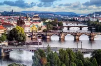 Пазл Мосты Праги