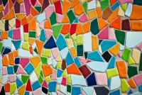 Quebra-cabeça Mosaic wall