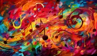 Jigsaw Puzzle musical abstraction