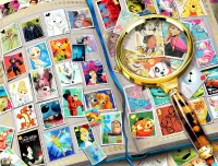Jigsaw Puzzle My Favorite Stamps