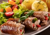 Zagadka meat rolls