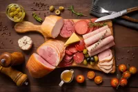 Jigsaw Puzzle Cold cuts