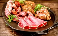 Zagadka Meat platter