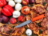 Jigsaw Puzzle Meat and vegetables