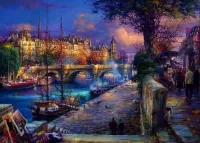 Puzzle Seine embankment