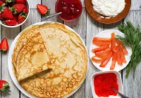 パズル Pancake toppings