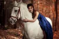 Слагалица Horsewoman