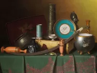 Jigsaw Puzzle Still-life with sabre
