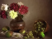 Rompecabezas Still life with asters