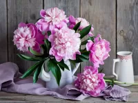 Jigsaw Puzzle Still life with bouquet