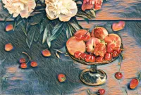 Zagadka Still life with fruit