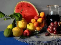 Jigsaw Puzzle Still-life with fruits