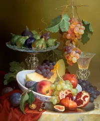 Rompecabezas Still life with figs