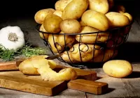 Пазл Натюрморт с картошкой 