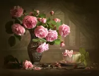 Puzzle Still life with roses