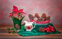 Jigsaw Puzzle Still life with pine cones