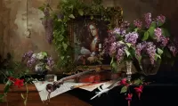 Rompicapo Still life with lilacs