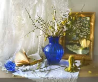 Jigsaw Puzzle Still life with willow