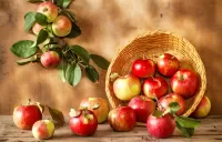 Пазл Натюрморт с яблоками
