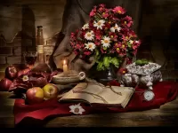 Jigsaw Puzzle Still life with candle