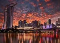 Слагалица The Sky Of Singapore