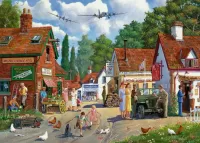 Jigsaw Puzzle A small town