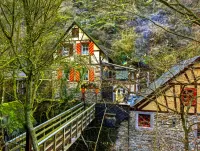 Rätsel German village