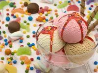 Bulmaca Unusual ice-cream
