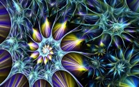 Rätsel Neon fractal