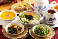 Jigsaw Puzzle Several dishes