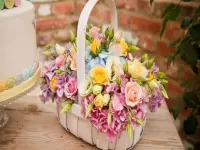 Jigsaw Puzzle Delicate basket