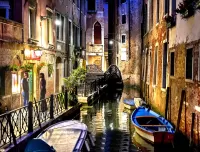 Пазл Ночь в Венеции