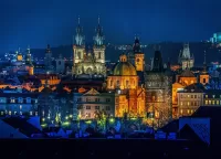 Пазл Ночная Прага
