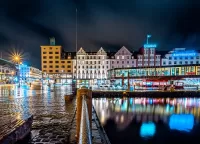 Quebra-cabeça Night Bergen