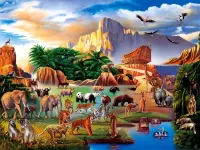Jigsaw Puzzle Noah ark