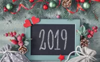 Пазл Новый год - 2019