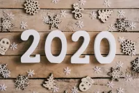 Puzzle New year 2020