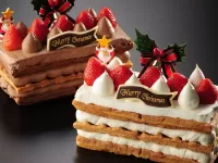 Jigsaw Puzzle New-year cakes