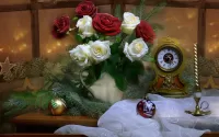 Puzzle Christmas roses